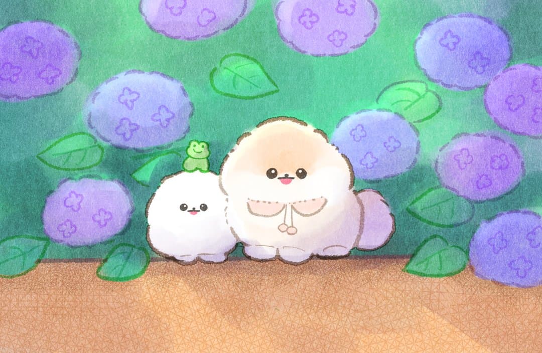 あじさいのおにわ